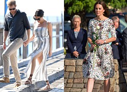 Riêng khoản diện sandal mùa hè, Công nương Kate phải nhường lại hào quang cho Meghan Markle