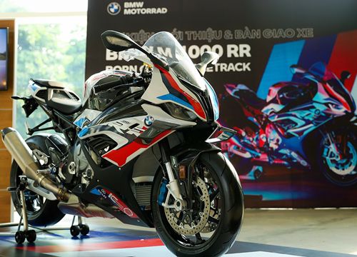 Siêu mô tô BMW M 1000 RR 1,6 tỉ đồng: 'Mơ ước' của 'tín đồ' tốc độ