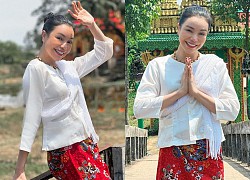 Trà Ngọc Hằng bỏ phố xa hoa làm gái quê Khmer