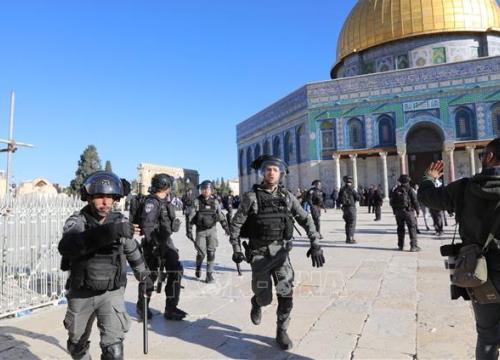 Căng thẳng tại khu vực Đền Al-Aqsa ở Đông Jerusalem