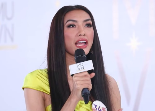 Clip: Giữa dàn mỹ nhân Miss Universe bắn tiếng Anh như "nuốt mic", Hương Ly bị Hà Anh chê nói "kém sang"