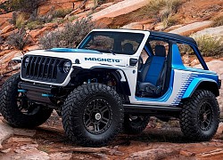 Jeep Wrangler Magneto 2.0 - concept địa hình chạy điện "cực ngầu"