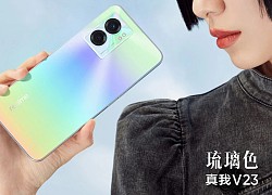 realme V23 ra mắt: Thiết kế viền vuông, Dimensity 820, pin 5000mAh, giá 6.1 triệu