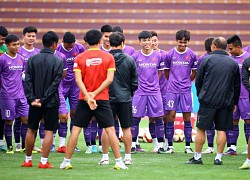 Thanh Bình, Việt Anh vắng mặt ở buổi tập của U23 Việt Nam