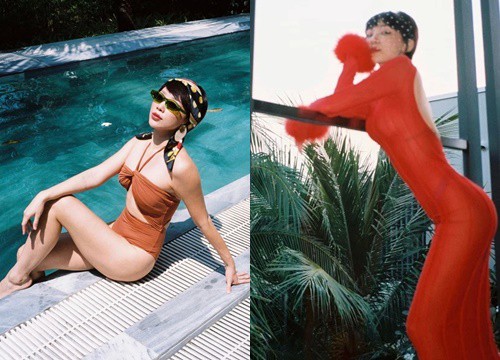 Tóc Tiên vừa đăng 1 bức ảnh thiêu đốt cõi mạng, diện trang phục mỏng tang còn hack dáng cao đến lạ lùng