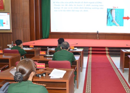 Họp Hội đồng giải thưởng Tuổi trẻ sáng tạo trong Quân đội chuyên ngành Y dược học Quân sự