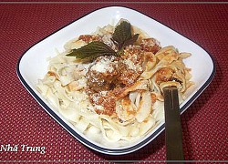 Tự làm sợi pasta &#8211; mỳ Ý tại nhà