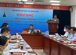 Bắt đầu chấm sơ khảo Giải báo chí Quốc gia năm 2021