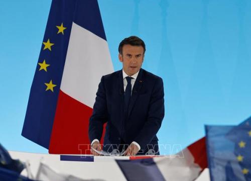 Bầu cử Tổng thống Pháp 2022: Ông Macron củng cố vị thế dẫn trước bà Le Pen