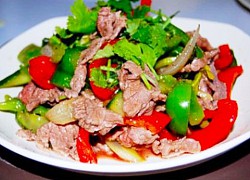 Bò xào ngũ sắc