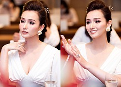 Lã Thanh Huyền đeo kim cương chục tỷ đi ra mắt phim mới