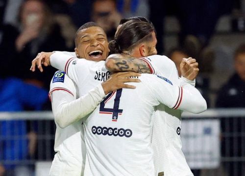 Ramos ghi bàn giúp PSG tiến sát ngôi vương Ligue 1