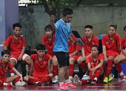 Tuyển futsal nữ Việt Nam quyết tâm lấy 'vàng'