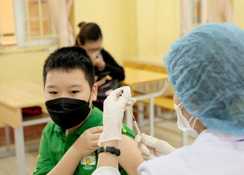 Chiều 22/4: 31 tỉnh, thành nào đã tiêm vaccine phòng COVID-19 cho trẻ từ 5 - dưới 12 tuổi?