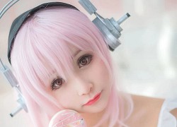 Sướng hết cả mắt với cosplay Super Sonico cực gợi cảm ngoài đời thực