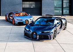 Cặp đôi Bugatti Chiron với màu sơn đặc biệt