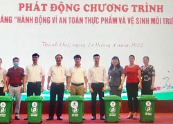 Huyện Thanh Oai: 100% học sinh được đáp ứng nước uống, suất ăn an toàn