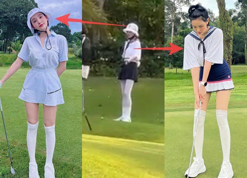 Xôn xao clip Hiền Hồ lộ diện trên sân golf vào chiều nay?