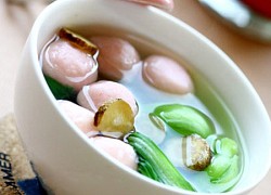 Ngọt mát canh cải cá viên