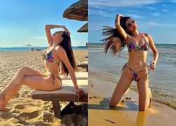 Nữ siêu mẫu Vbiz sắp lấy chồng Việt kiều khoe body "khét lẹt" trên biển, sexy cỡ này hỏi sao ai kia mê đắm!