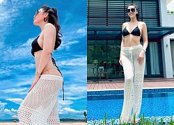 Quế Vân tiếp tục 'đốt mắt' dân tình loạt ảnh diện bikini, gia nhập hội mỹ nhân quyến rũ đón hè