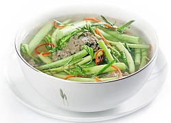 Vị mùa hạ trong canh cua rau nhút