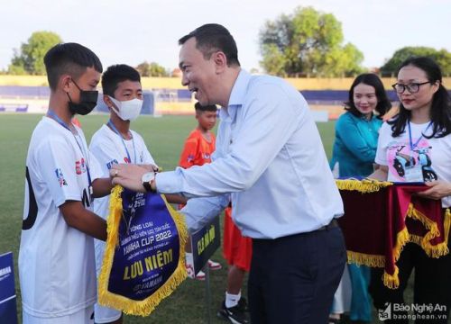 9 đội bóng sẽ tranh 4 vé dự vòng Chung kết Giải Bóng đá Thiếu niên toàn quốc 2022