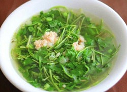 Canh rau má thịt bò - món ngon giải nhiệt cho những ngày nắng nóng