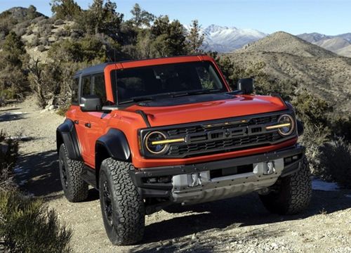 Ford Bronco Raptor 2022 mạnh đến 418 mã lực, "hốc" 15,7 lít/100km