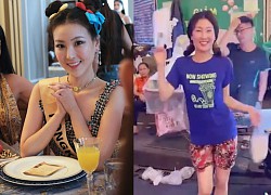 Miss Grand Hong Kong bị tóm tay cầm bánh mì nhảy múa tưng bừng trên đường phố Việt Nam