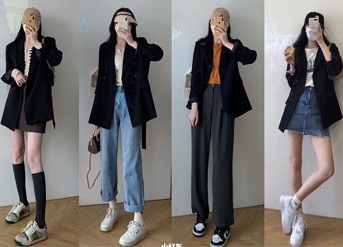 Tham khảo cách diện một chiếc blazer đen với 8 phong cách