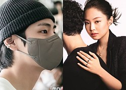 V (BTS) xuất hiện giữa tin đồn hẹn hò, gây tranh cãi vì đeo hoa tai giống Jennie (BLACKPINK)