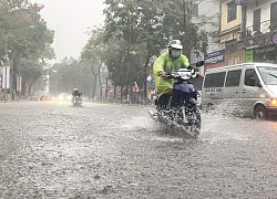 Cảnh báo ngập úng ở Hà Nội và nhiều đô thị Bắc bộ