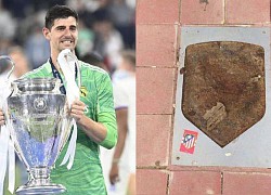 Cổ động viên Atletico trút giận lên Courtois