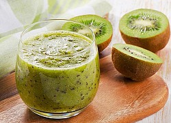 Món sinh tố kiwi ngọt mát cho ngày nắng nóng