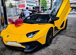 Lamborghini Aventador SV Roadster gần 40 tỷ rước dâu tại Đồng Nai