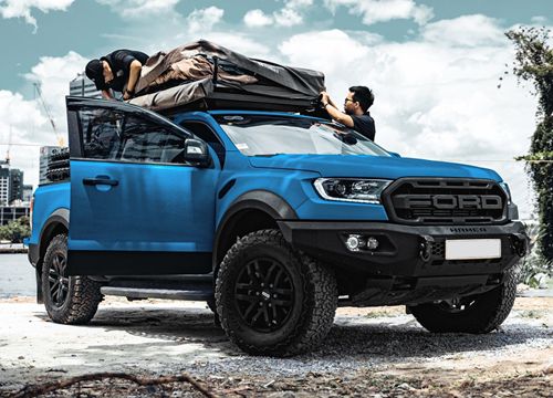 Dân chơi Đà Nẵng chi 500 triệu đồng độ Ford Ranger Raptor