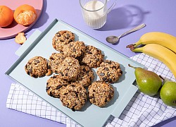 Bữa sáng lành mạnh với bánh cookie