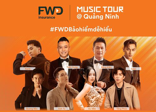 FWD Music Tour 2022 chính thức trở lại tại Quảng Ninh với sân khấu view biển cực chill