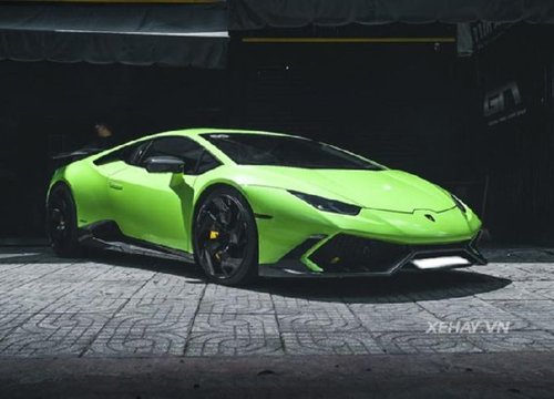 Lamborghini Huracan độ "khủng" từng của Cường Đô la tái xuất