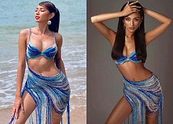 Gương mặt tiềm năng của Miss Universe Vietnam diện "bộ cánh" từng gây bão của Thùy Tiên, fan sắc đẹp liền làm ngay 1 điều