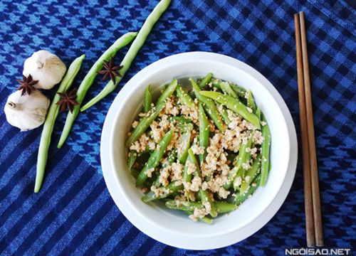 Salad đậu cô ve đơn giản mà ngon miệng