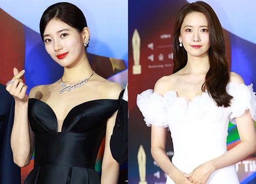 Siêu thảm đỏ Baeksang 2022: Park Bo Gum hộ tống Suzy diện đầm xẻ vòng 1 quyền lực, Yoona bị đè bẹp vì trang điểm dừ chát