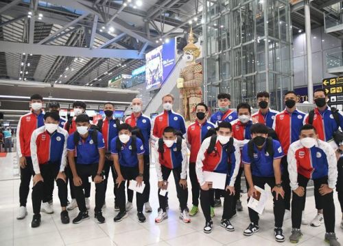 U23 Thái Lan lên đường sang Việt Nam dự SEA Games 31