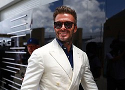 Beckham tỏa sáng giữa dàn sao showbiz dự chặng đua F1 lịch sử