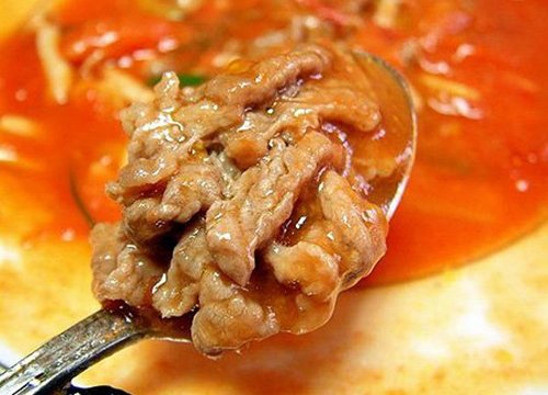 Bò sốt nấm cà chua