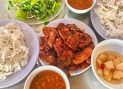 Bún chả chấm chẻo lạc độc đáo ở Nghệ An, chỉ nhìn thôi cũng đủ 'chảy nước miếng'