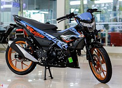 Giá xe côn tay Suzuki Raider và Satria trong nước tăng thêm 1 triệu đồng