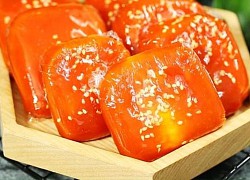 Ngọt ngào chiếc bánh tuổi thơ đỏ mọng như quả hồng chín của người Hải Dương