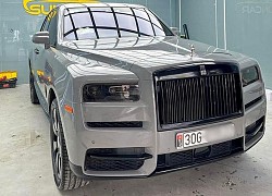 Rolls-Royce Cullinan Mugello cực hiếm của đại gia Hà Nội đổi màu